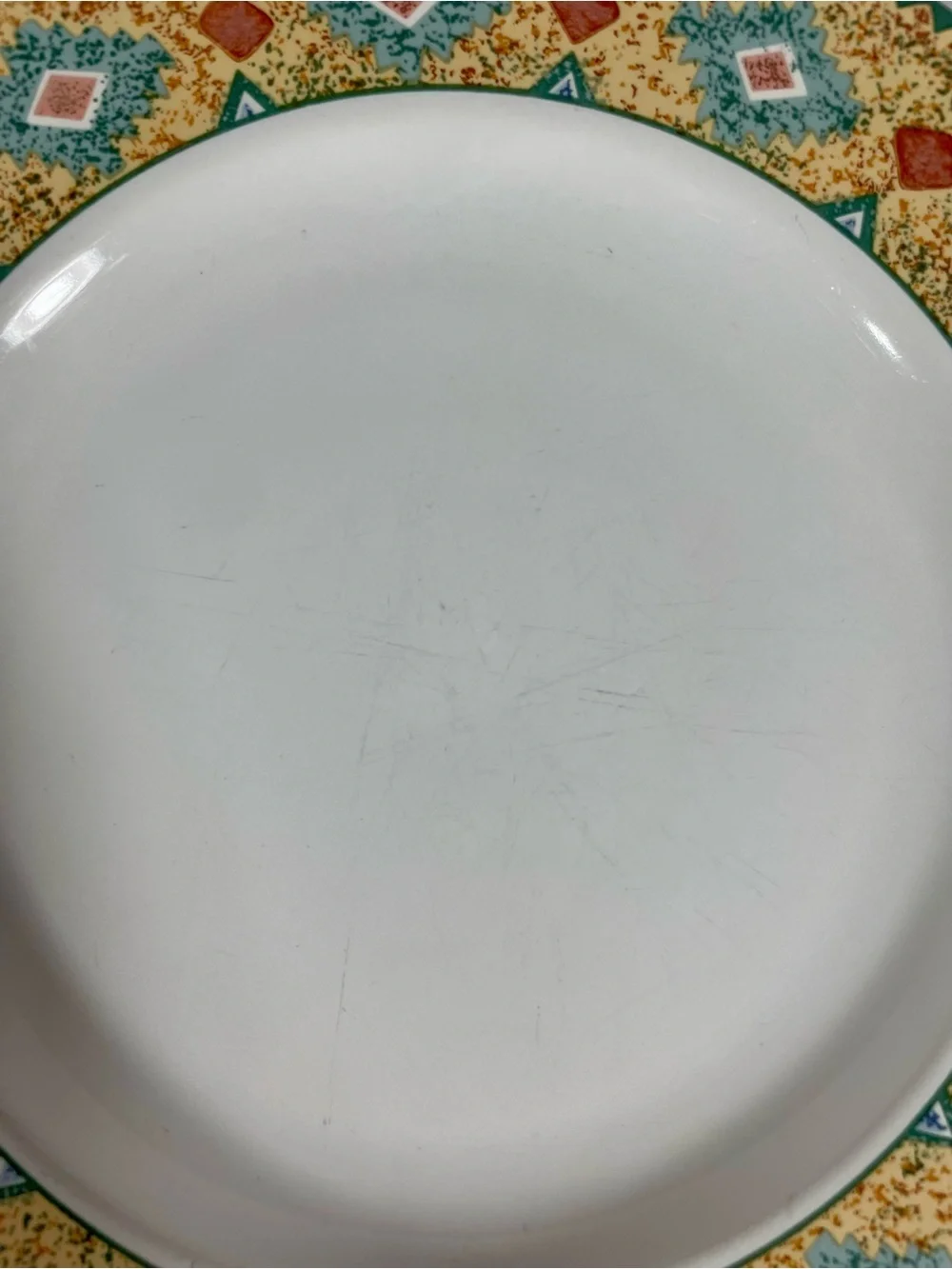 Vintage Sakura Moccasin Sue Zipkin Southwestern Stoneware Salad Plate Set of 2